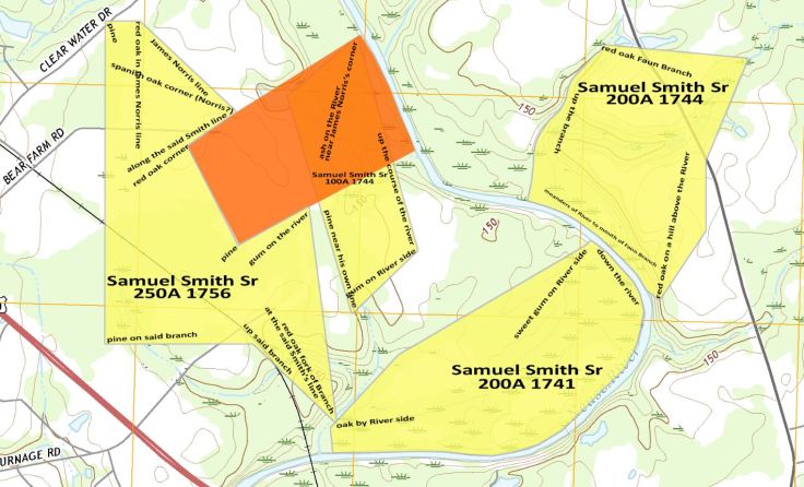 Samuel Smith 100A 1744 Plot Theory