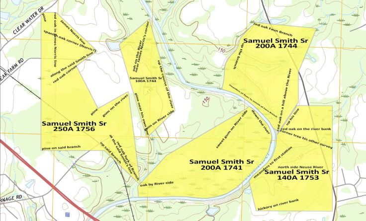 Samuel Smith 140A 1753 Plot v2